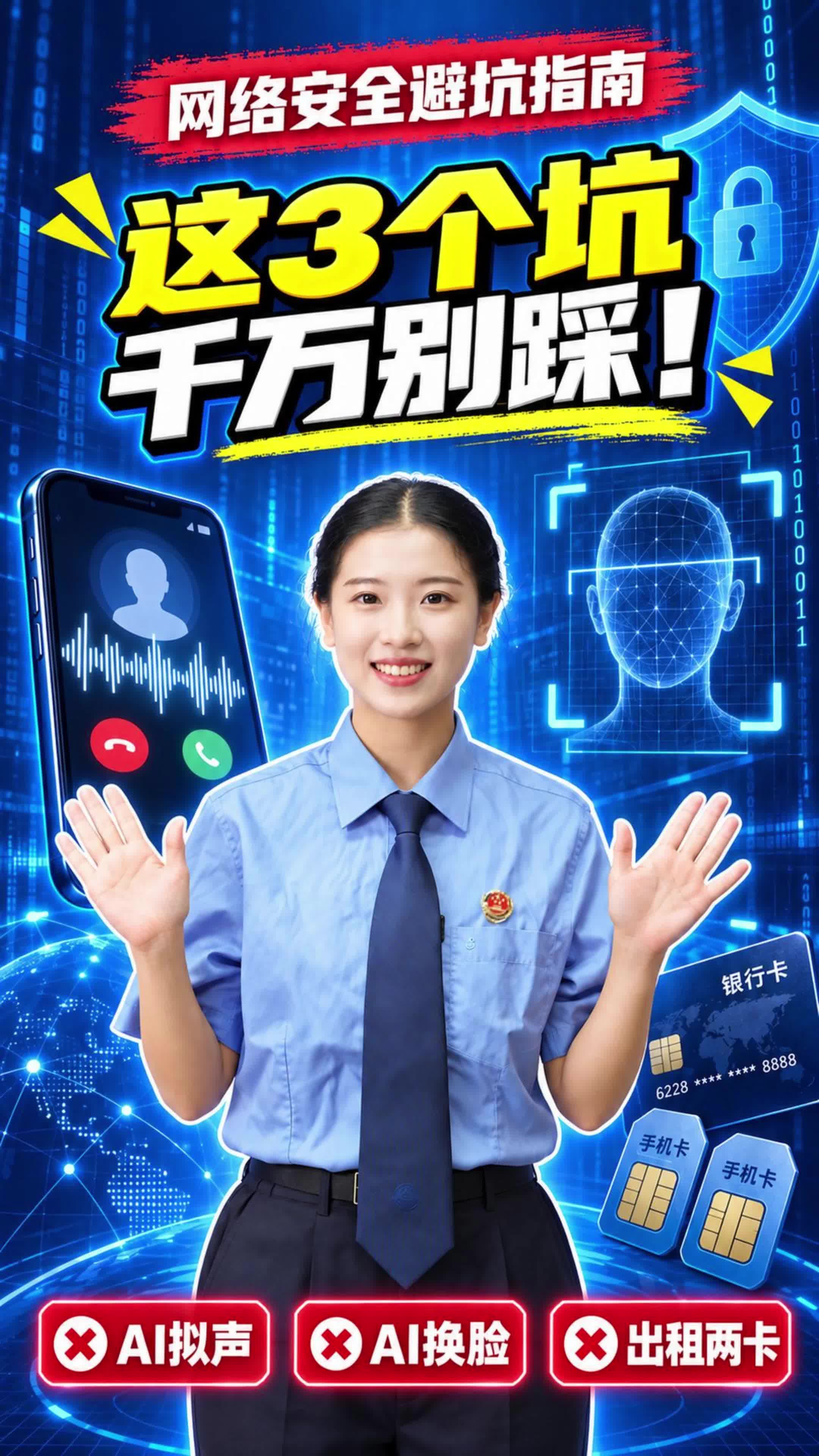 国家网络安全宣传周｜株洲检察提醒：AI拟声、换脸、两卡出租，这些坑要警惕