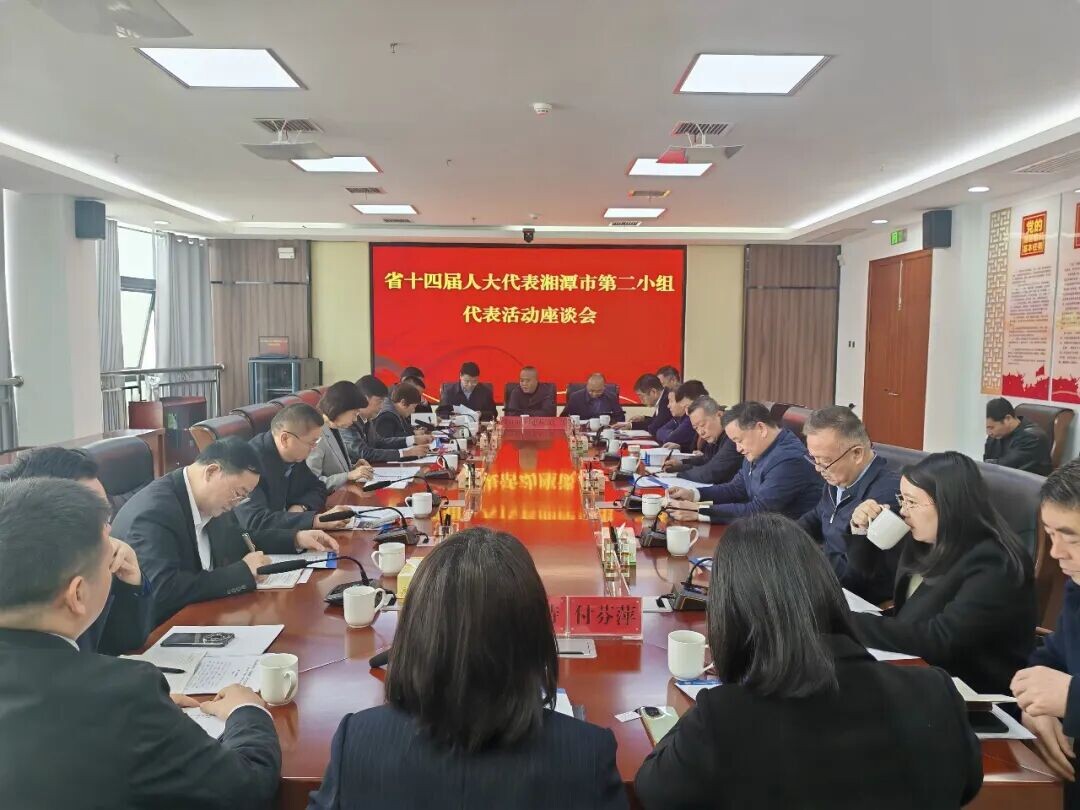 叶晓颖在湘乡参加省人大代表小组活动