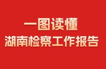 【两会时间】一图读懂湖南检察工作报告