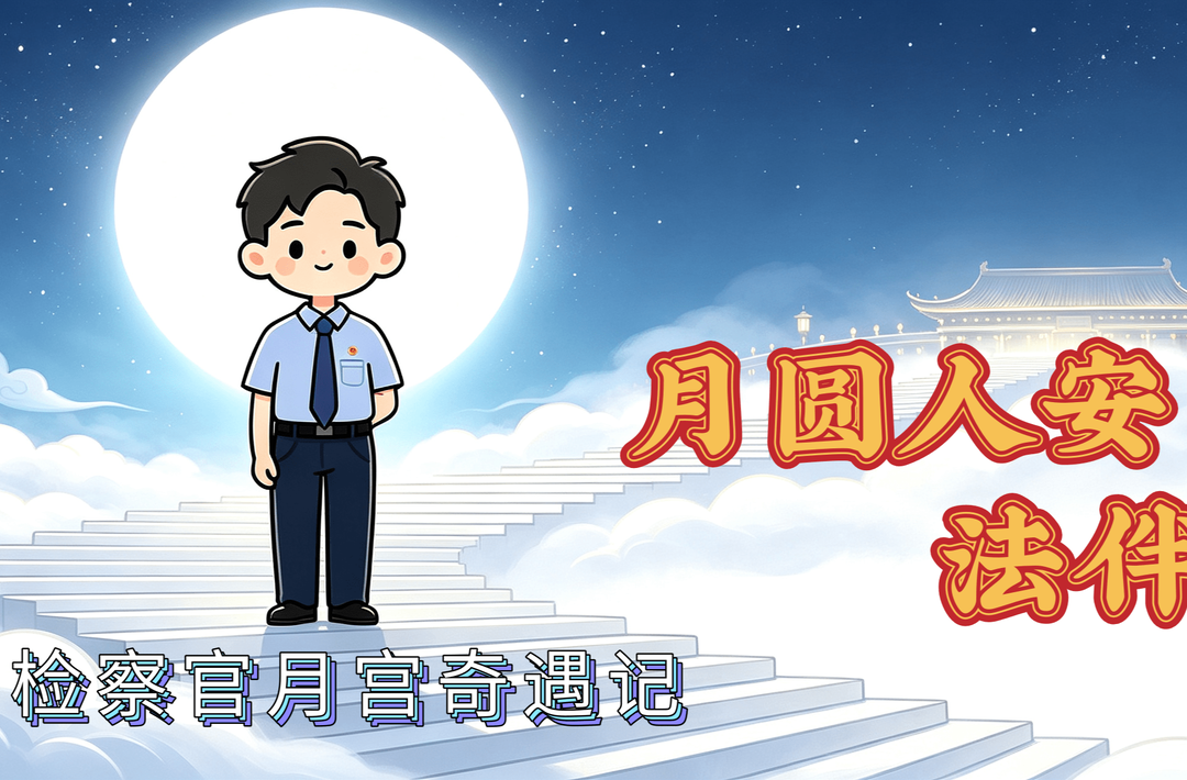 月圆人安，法伴同行丨检察官月宫奇遇记！